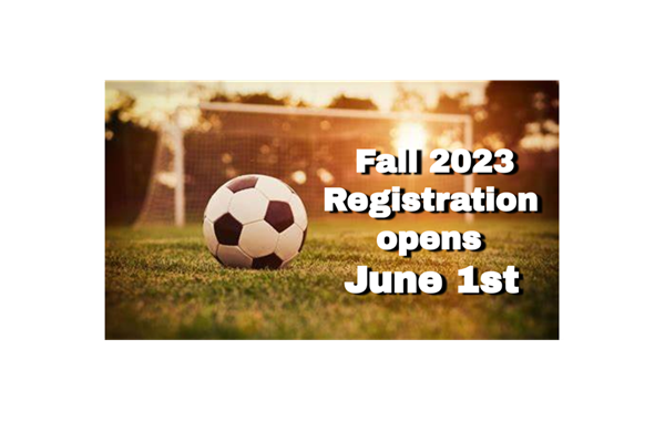 Fall Registration Opens June 1st 