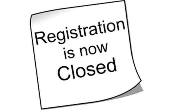 SPRING REGISTRATION IS CLOSED