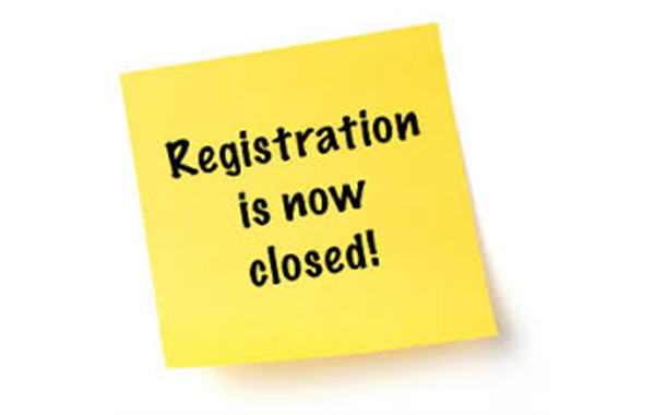 Spring 2026 Registration CLOSED